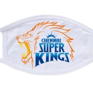 Chennai Super Kings Face Masks Pack Of 2