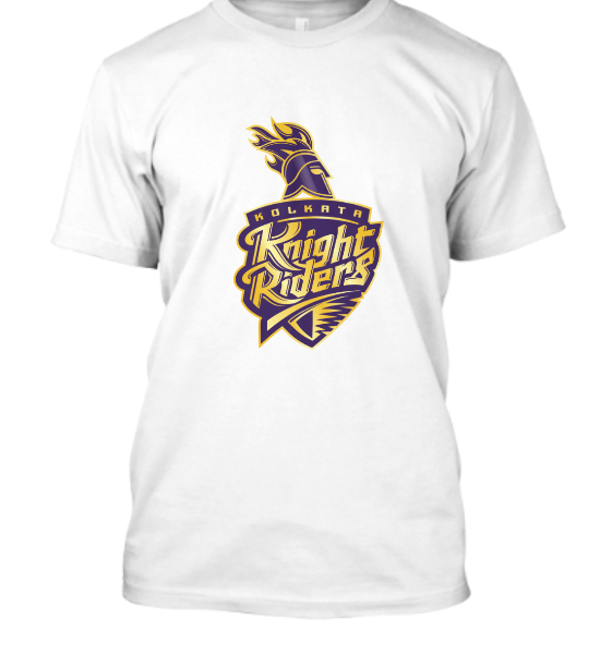 KKR Foil Logo Half Sleeve T-Shirt