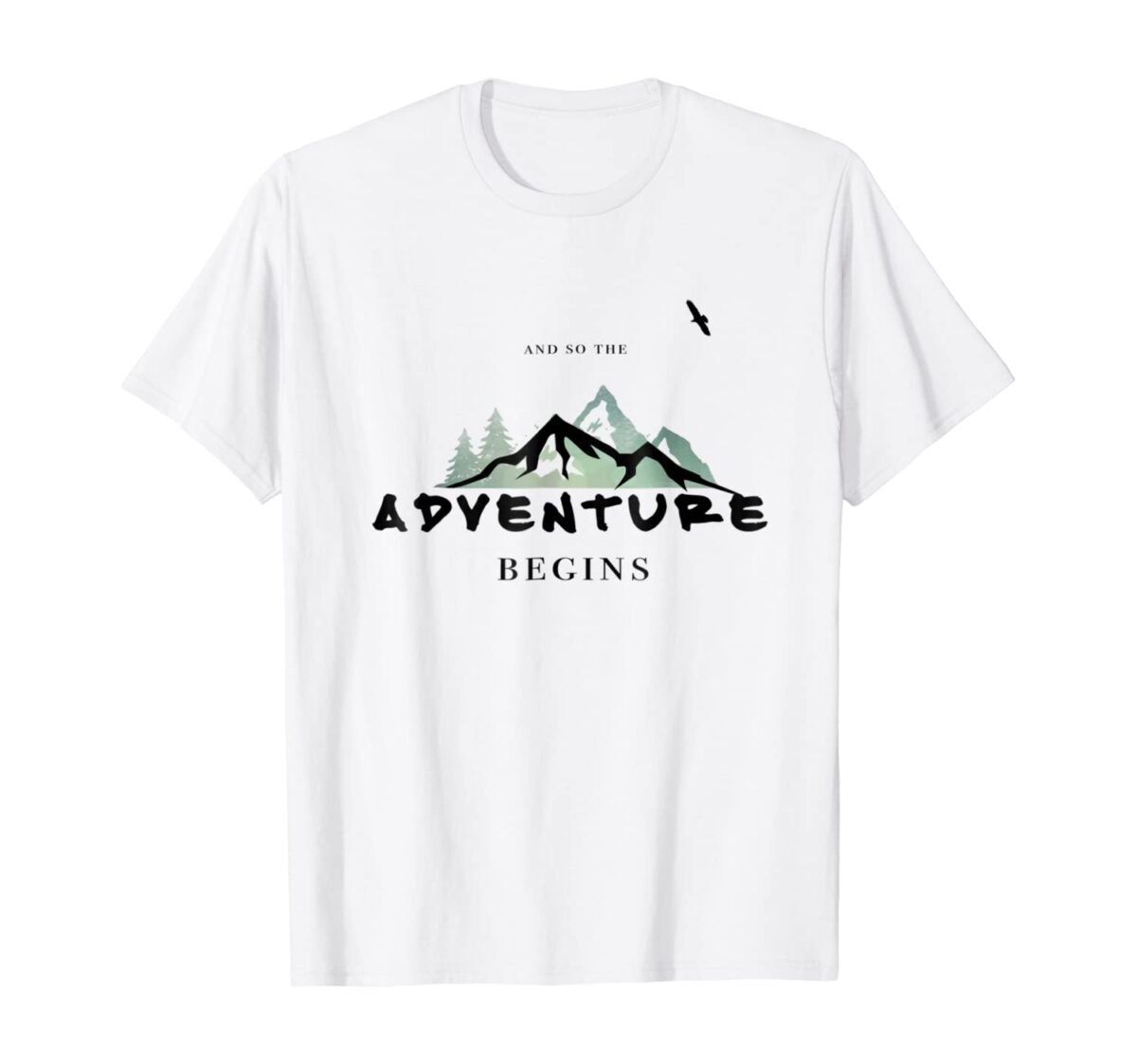 ADVENTURE BEGINS T-SHIRT