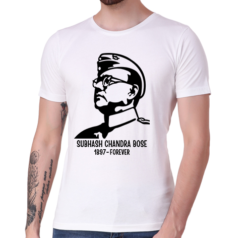 NETAJI SUBHASH CHANDRA BOSE T-SHIRT FOR MEN