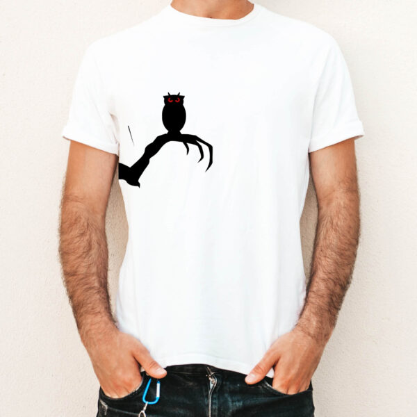 Halloween ghost with owls White T-shirt For Man